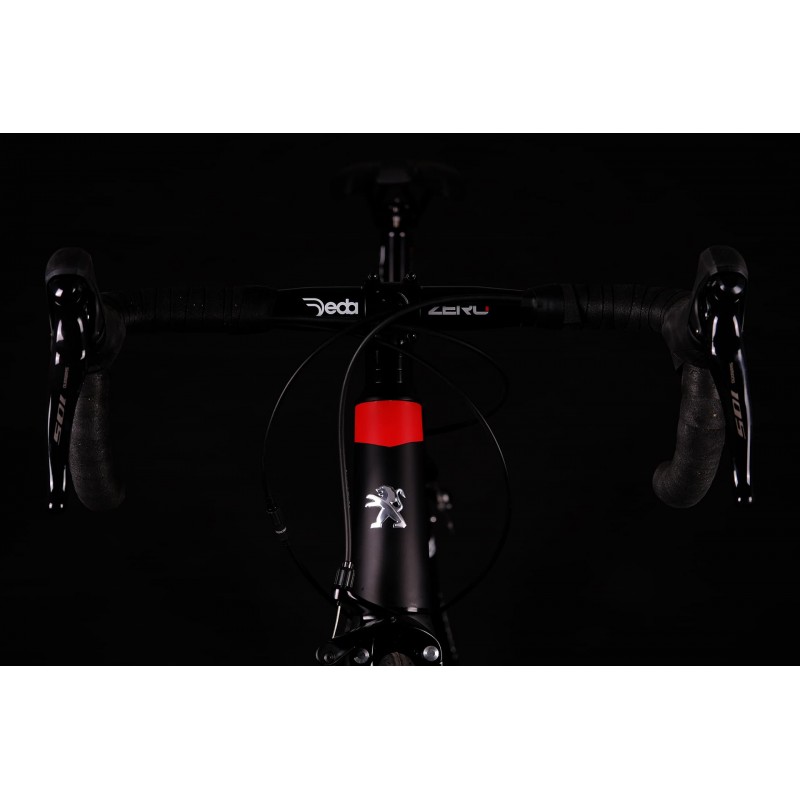 Peugeot R13 Yarış Bisikleti 105 Grup Set (Siyah Kırmızı)