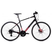 Peugeot T10 28 Jant Hd Tur / Şehir Bisikleti (Siyah Koyu Kırmızı)