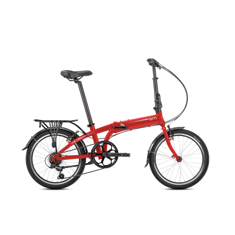Tern Link A7 Katlanır Bisiklet (Mat Kırmızı)