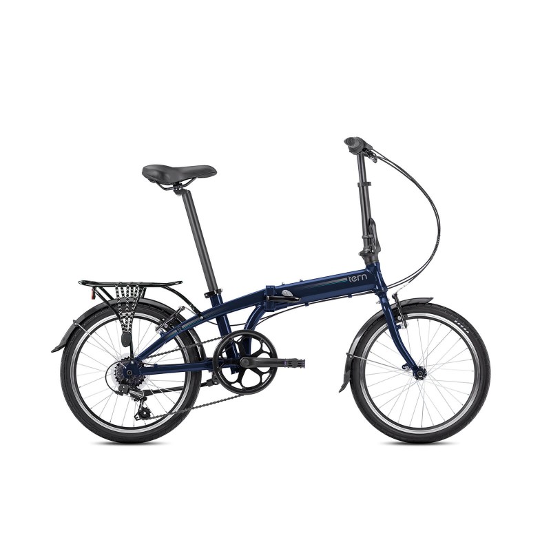 Tern Link A7 Katlanır Bisiklet (Koyu Mavi)
