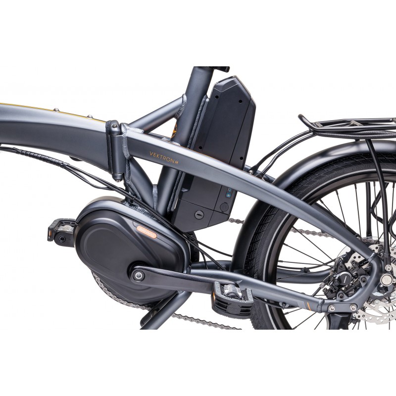 Tern Vektron D8 20" 8 Vites (Mat Füme-Gri-Turuncu)